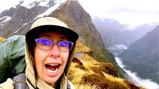 Is this the wettest hike in the world? Milford Track, NZ Great Walks