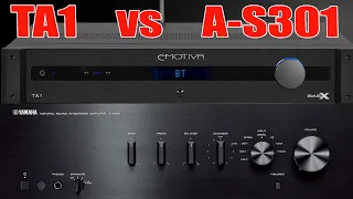 [Sound Battle] Emotiva BasX TA1 Integrated Amplifier vs Yamaha A-S301 Integrated Amp / KEF LS50 Meta