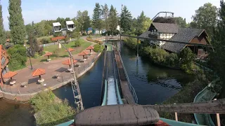 Heide Park Attraktionen Fahrgeschäft Wildwasserbahn Onride Offride