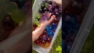 SMASHING the WORLD'S LARGEST Orbeez with my FEET! 😱😭🦶🌎🫧