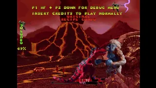 Primal Rage (Emulation Beta) -  Diablo Combo Demonstration - All Combo Names