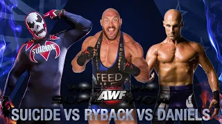 Ryback Vs Christopher Daniels Vs Suicide - Sydney, Australia AWF Australian Wrestling Federation