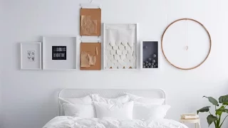 IKEA Ideas: How to hang pictures in a straight line