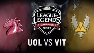 UOL vs. VIT  - Week 3 Day 2 | EU LCS Spring Split |  Unicorns of Love vs. Team Vitality (2018)