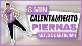 CALENTAMIENTO DE PIERNAS  PARA ANTES DE HACER EJERCICIO - IMPORTANTE | NatyGlossGym