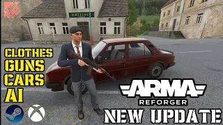 ARMA REFORGER MAJOR UPDATE 1.1 - Clothes, Cars, Weapons & Ai Upgrades