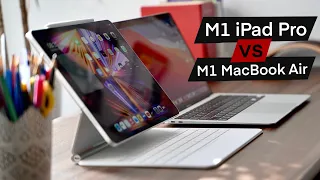 M1 iPad Pro vs. M1 MacBook Air | Der Ultimative Vergleich!