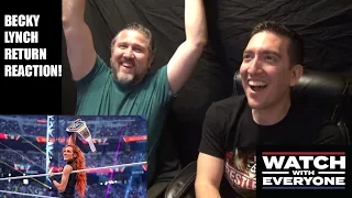 Becky Lynch Return Reaction! (SummerSlam 2021)