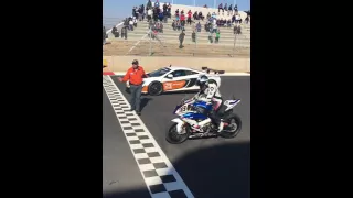 BMW HP4 Motorbike vs Mclaren P