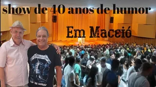 #ZéLezin #maceió 14-07-2023 Show do Zé Lezin no Teatro Deodoro 40 anos de humor