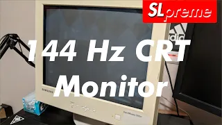 The 144Hz CRT Monitor from 2002 / Samsung SyncMaster 955DF