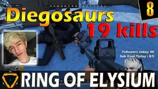 Diegosaurs | 19 kills | ROE (Ring of Elysium) | G8