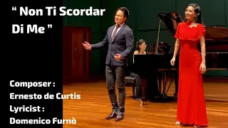 “Non Ti Scordar Di Me” performed by Grace Lim & James Tan