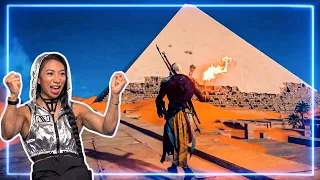 Rock Climber REACTS to Assassin's Creed Origins | Experts React