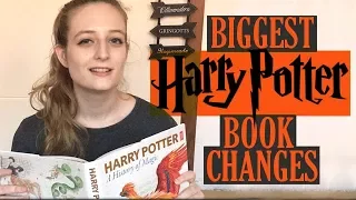 3 Biggest Harry Potter Book Changes - Back To Neverland