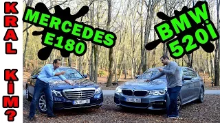 Karşılaştırma | Mercedes Benz E180 vs BMW 520i 2018