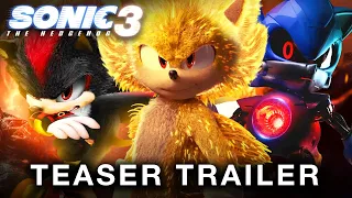 SONIC THE HEDGEHOG 3 (2024) | Full Trailer | Paramount Pictures Concept 4K