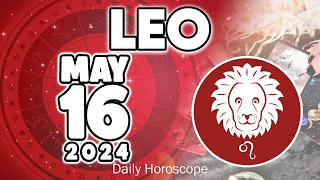 𝐋𝐞𝐨 ♌ 🧲𝐀 𝐂𝐎𝐍𝐍𝐄𝐂𝐓𝐈𝐎𝐍 𝐒𝐎 𝐒𝐓𝐑𝐎𝐍𝐆 𝐀𝐍𝐃 𝐌𝐀𝐆𝐍𝐄𝐓𝐈𝐂💖 𝐇𝐨𝐫𝐨𝐬𝐜𝐨𝐩𝐞 𝐟𝐨𝐫 𝐭𝐨𝐝𝐚𝐲 MAY 16 𝟐𝟎𝟐𝟒 🔮#horoscope #new #tarot
