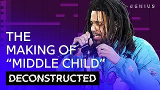 Создание  J. Cole's "MIDDLE CHILD" With T-Minus | Deconstructed  Genius на русском