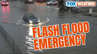 Flash Flooding Submerges Vehicles, Swamps Buildings Around New Orleans