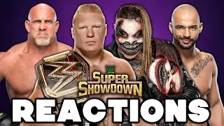 WWE Super ShowDown 2020 Live Reactions