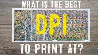 WHAT is the BEST DPI to PRINT at?