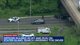 NYPD officer injured in hit-and-run crash on Staten Island