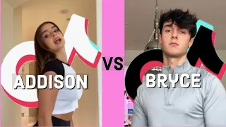 Addison Rae Vs Bryce Hall TikTok Dance Battle (2021)