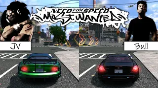 NFS MW JV VS BULL, Blacklist 4 VS 2 Drag