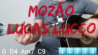 Mozão, Lucas Lucco, video aula de violão