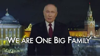 'We are together. The most reliable guarantee of the future of Russia.' Putin's New Year message