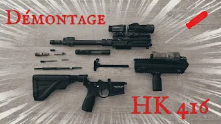 JE DÉMONTE le HK 416 ! (MR 223)