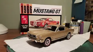 AMT 1966 Mustang Fastback Model Kit Build & Review