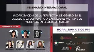 Curso Internacional Incorporación de la perspectiva de género