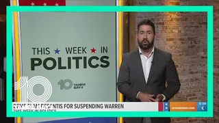 This Week in Politics: Trump & GOP primaries, Kansas abortion vote and Gov. DeSantis suspends Warren