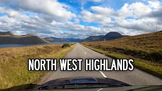 Scottish Highlands Drive 🚘 | Loch ewe to Ullapool | Scotland 🏴󠁧󠁢󠁳󠁣󠁴󠁿