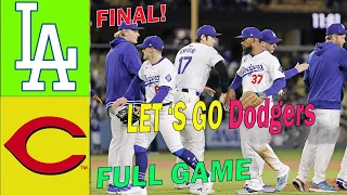 LA Dodgers vs Cincinnati Reds [FULL GAME ] May 24, 2024 - MLB Highlights | MLB Season 2024