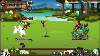 Ninja Saga - VS 5 Dragons