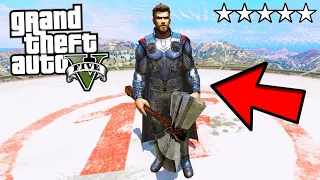 BECOMING THE GOD of THUNDER THOR in GTA 5