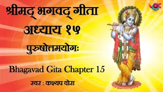 Bhagavad Gita Sanskrit Recitation | Chapter 15 - By Kashyap Vora | गीता १५ वाँँ अध्याय | vok music |