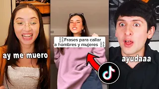 LAS PEORES FRASES PARA CALLAR BOCAS DE TIKTOK