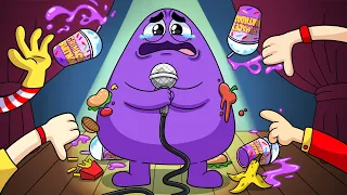 "GRIMACE SHAKE SONG" Official Music Animation