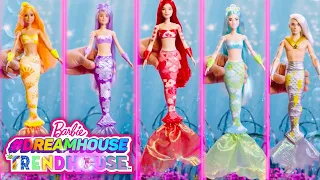 Rainbow Mermaids 🧜‍♀️ & Ice Cream Mystery!🍦| Barbie #Dreamhouse Trendhouse™