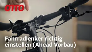 Lenker beim Fahrrad richtig einstellen – Ahead Vorbau | OTTO Fahrradexperte