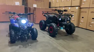 VENOM 110CC & 125CC ATV DIFFERENCES | SIDE BY SIDE COMPARISON | CHRISTMAS GIFT IDEAS | 855-984-1612