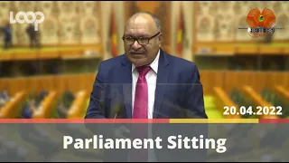 Parliament Question Time | Wednesday, 20th of April, 2022