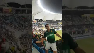 Pakistani Fan Mocking Afghanistan People In The Stadium Funny Dance ICC World T20 Cup 2021 #PakvAFG