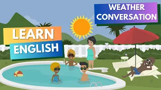 WEATHER | English Conversation | Improve Your English | Speaking & Listening Skills ☀️🌧️☁️🌈