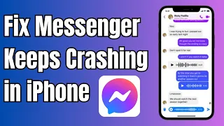 Fix Facebook Messenger Keeps Crashing on iPhone | Fix Facebook Messenger Not Working on iPhone