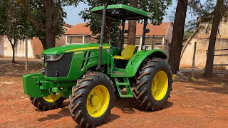 JONH DEERE 5090-E 2021 A VENDA!!! NA GARANTIA DE FÁBRICA!!! SHOW DE TRATOR,VALENTE,POUCO TRABALHADO!